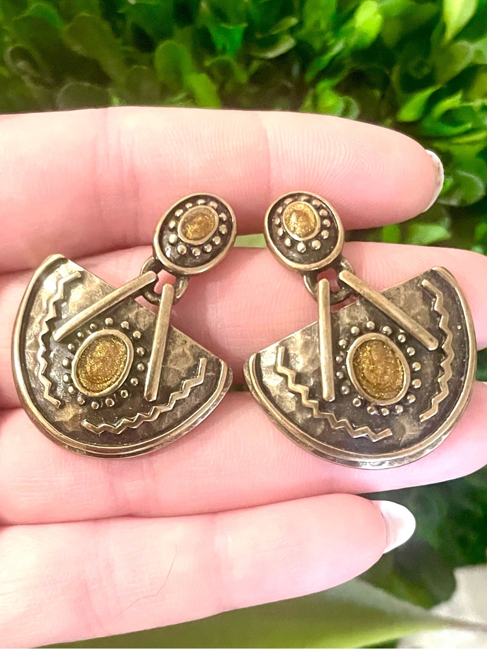 TRIFARI Collectibles Vintage 14K Gold Earrings